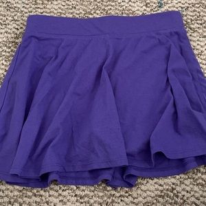 Purple shorts/skirt